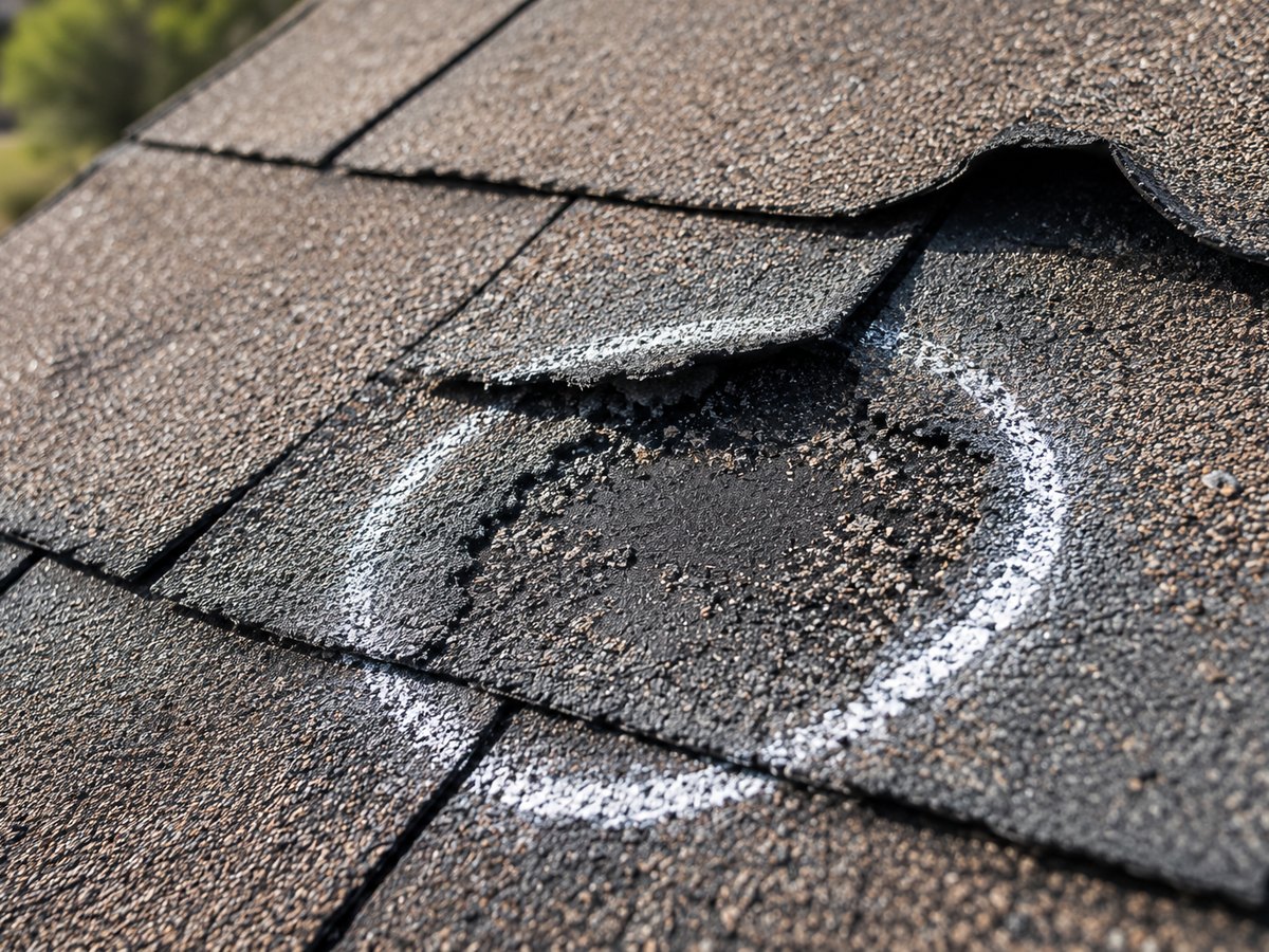 Architectural detail of a newly finished roofline with ridge tile and precise valley work